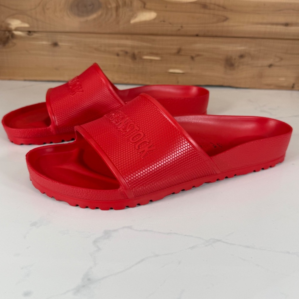 Birkenstock Barbados EVA Red Sport Slide Sandals Mens 11 US/ 44 Waterproof